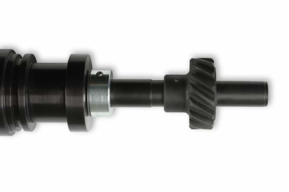 Hooker performance muffler black ford-351c-400m-429-460-distributor-black-565-210bk