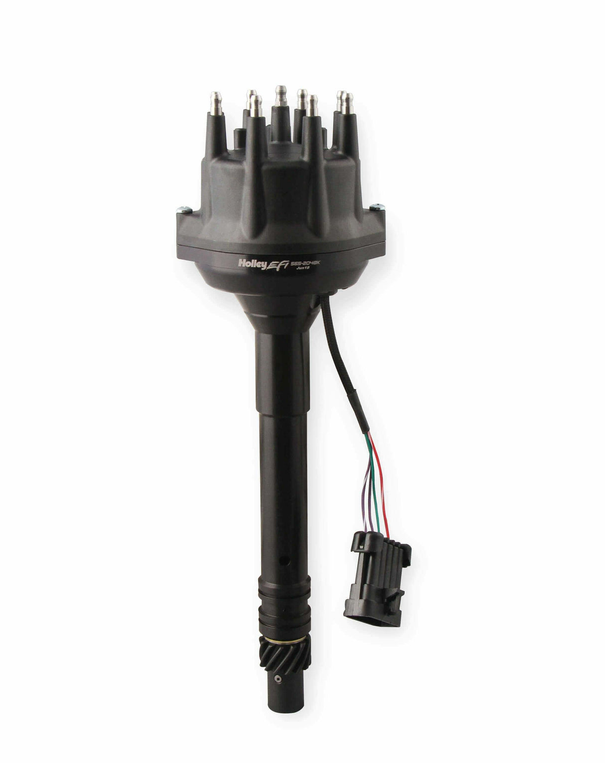 Hooker performance muffler black aluminum black-565-200bk