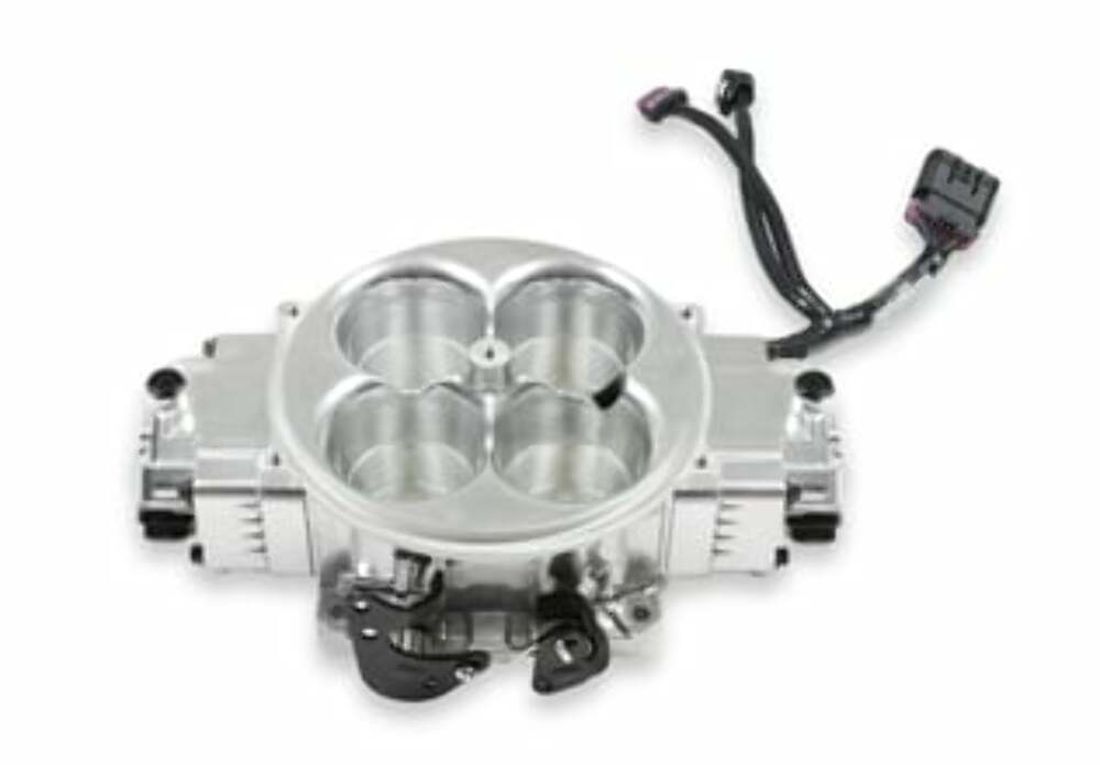 Holley EFI Terminator X Stealth 4500 Service Throttle Body - Shiny 534-303