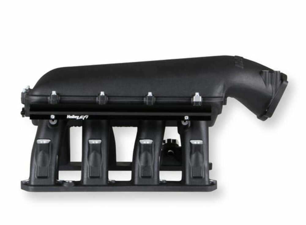 Hooker performance muffler black manifold-300-650bk