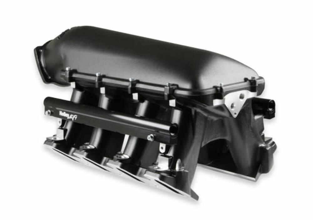 Hooker performance muffler black black-300-116bk