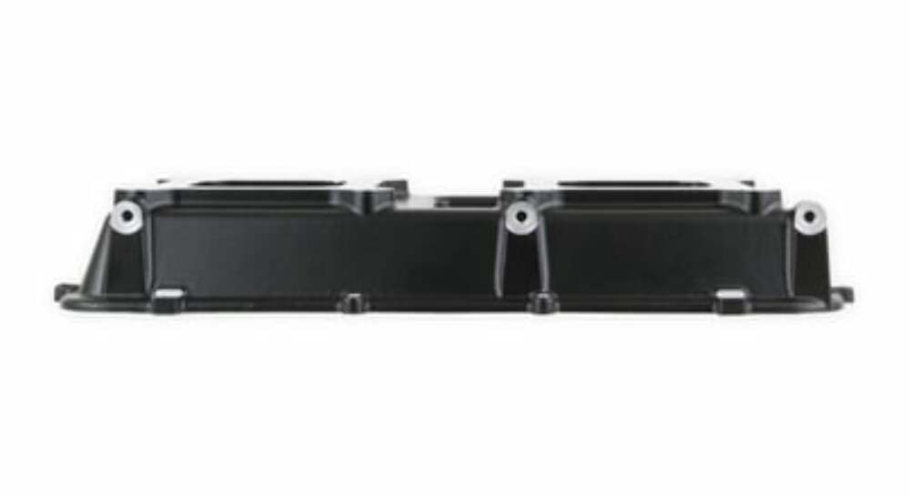 Hooker performance muffler black x-4150-flat-black-finish-300-207bk-2