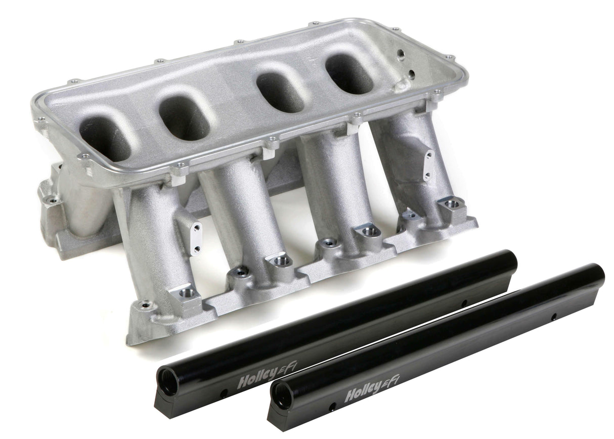 Holley EFI Hi-Ram Lower Manifold - GM LS3/L92 - 300-214