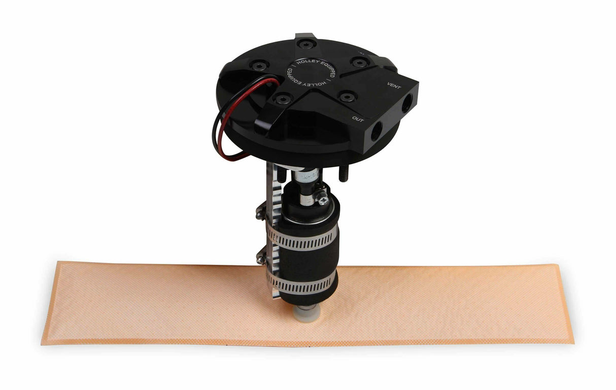 Holley Sniper EFI In-Tank RetroFit Fuel Module-Returnless Style - 12-131 black aluminum