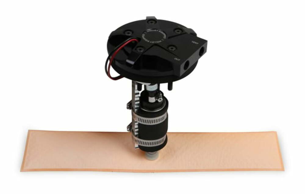 Holley Sniper EFI In-Tank RetroFit Fuel Module- Returnless Style 12-133 black aluminum