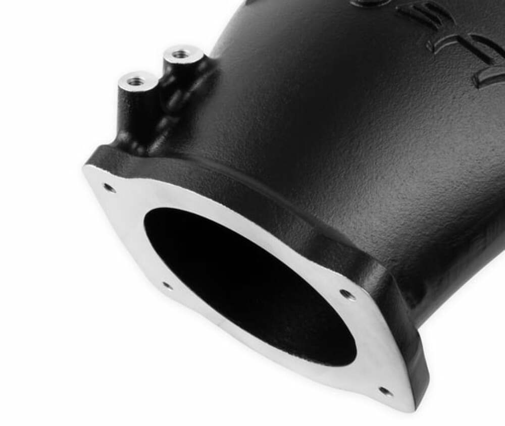 Hooker performance muffler black black-300-124bk