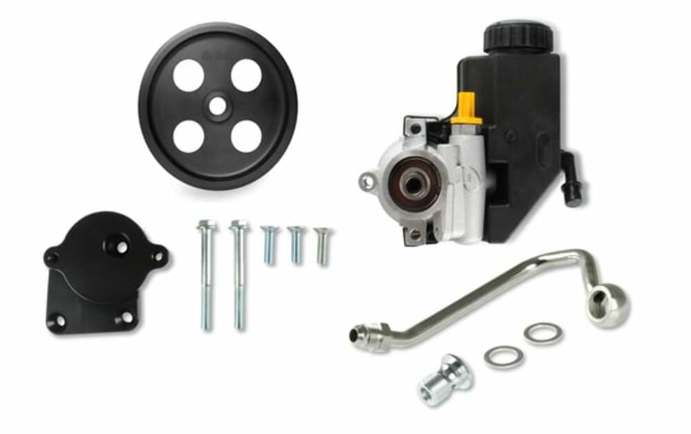 Hooker performance muffler black aluminum swaps-97-382