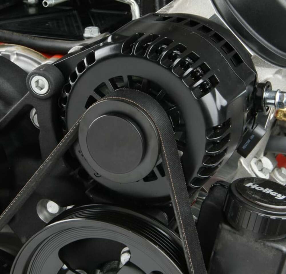 Hooker performance muffler black engines-20-200bk