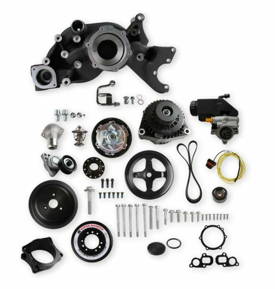 Hooker performance muffler black aluminum finish-20-201bk