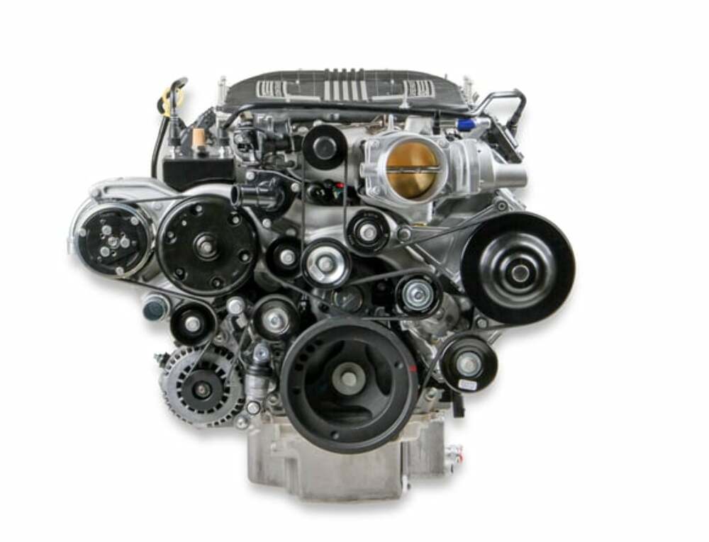 Holley Premium MidMount Complete Acc System GM Gen V LT4 Wet Sump Engines 20-220 aluminum