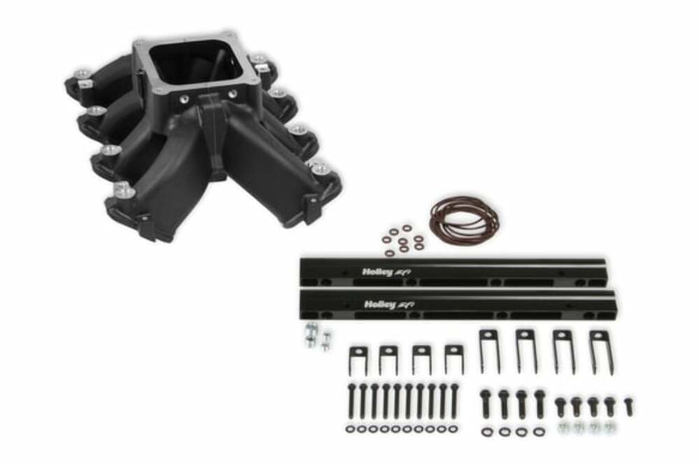 Holley Single Plane EFI 4500 Split-Design Race Intake Manifold 300-294BK