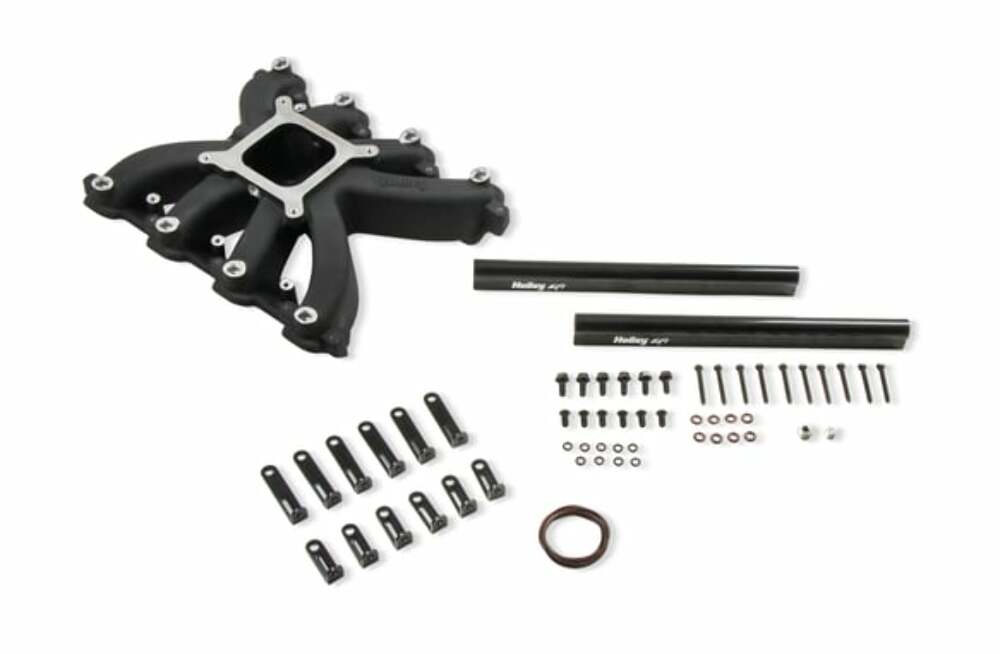 Hooker performance muffler black black-300-269bk