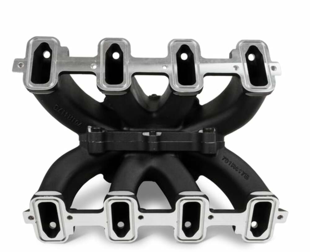 Holley Single Plane EFI Split-Design Intake Manifold GM LS1/LS2 Black 300-255BK