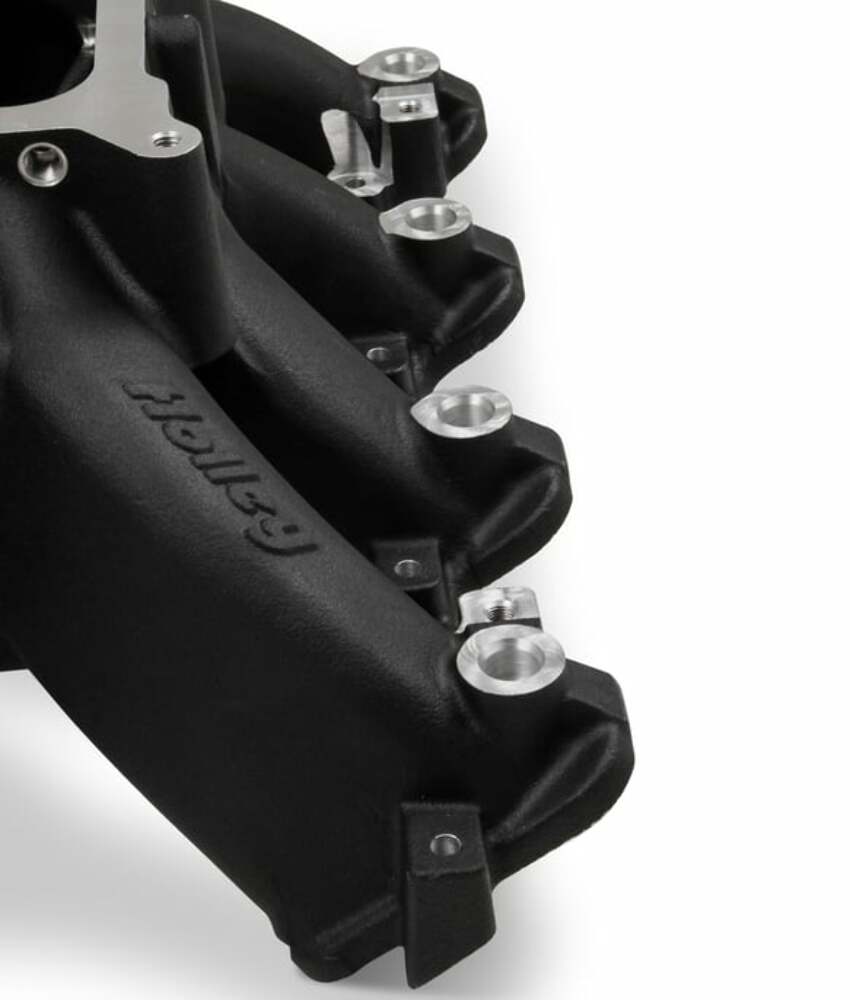 Holley Single Plane EFI Split-Design Intake Manifold GM LS1/LS2 Black 300-255BK