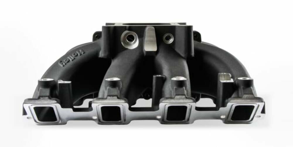 Holley Single Plane EFI Split-Design Intake Manifold GM LS3/L92 Black 300-290BK