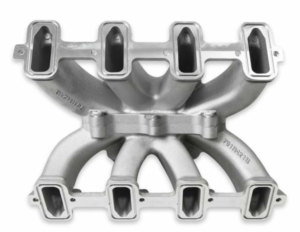 Holley Single Plane Split-Design Race Intake Manifold- GM LS1/LS2/LS6 - 300-256