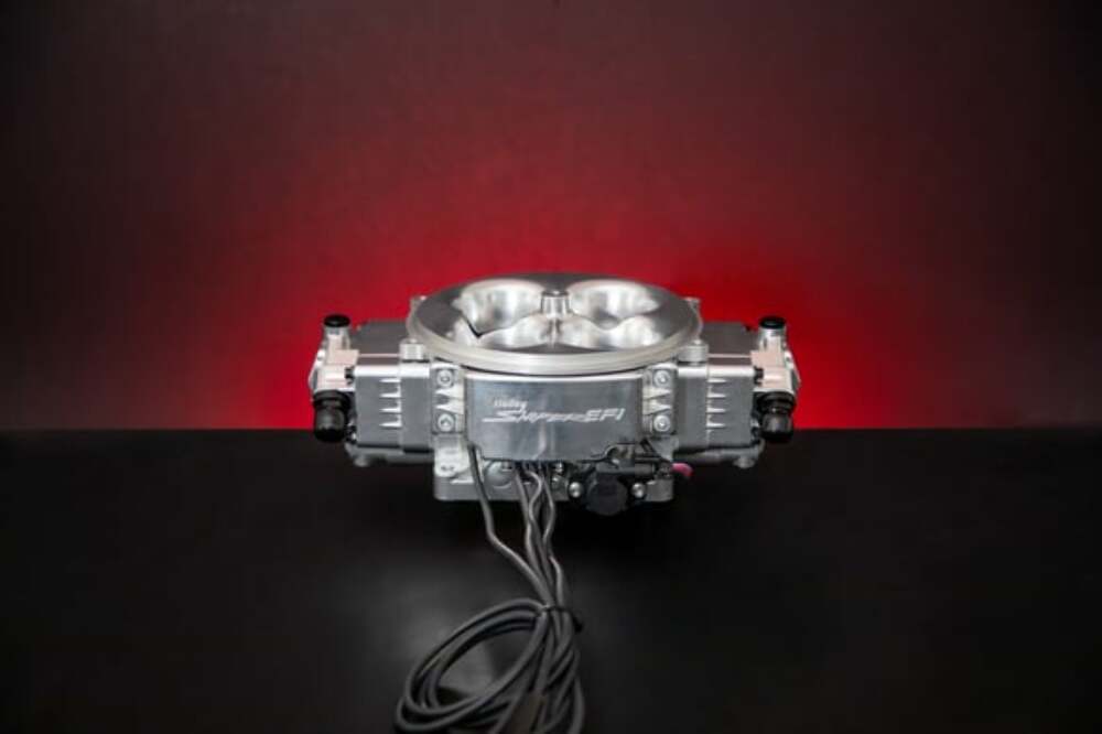 Hooker performance muffler sniper-550-841-efi-stealth-4500-shiny-finish
