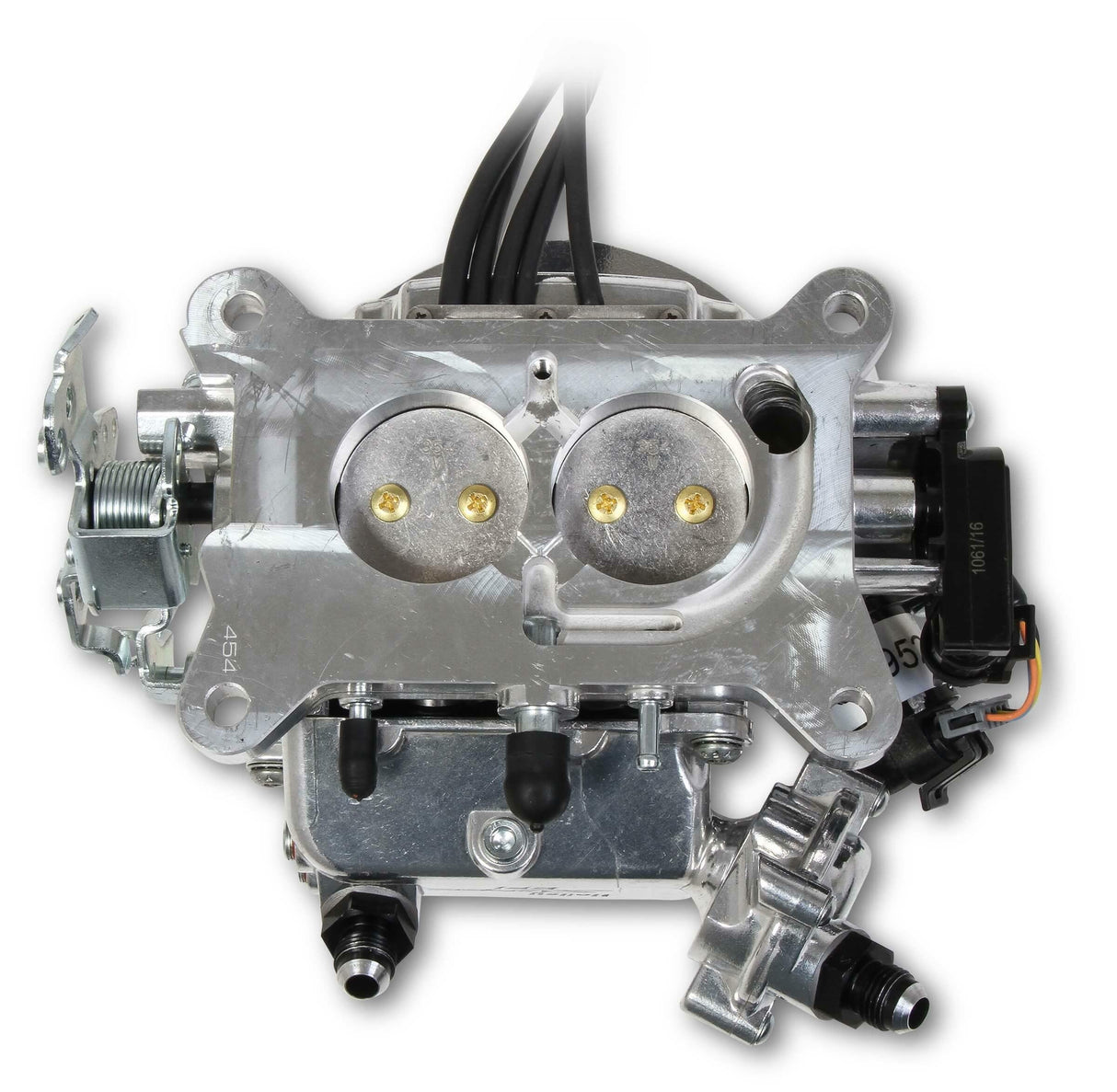 Holley EFI Sniper EFI 550-849K 2300 Carb 2 Barrel Master Fuel Injection Kit Polished
