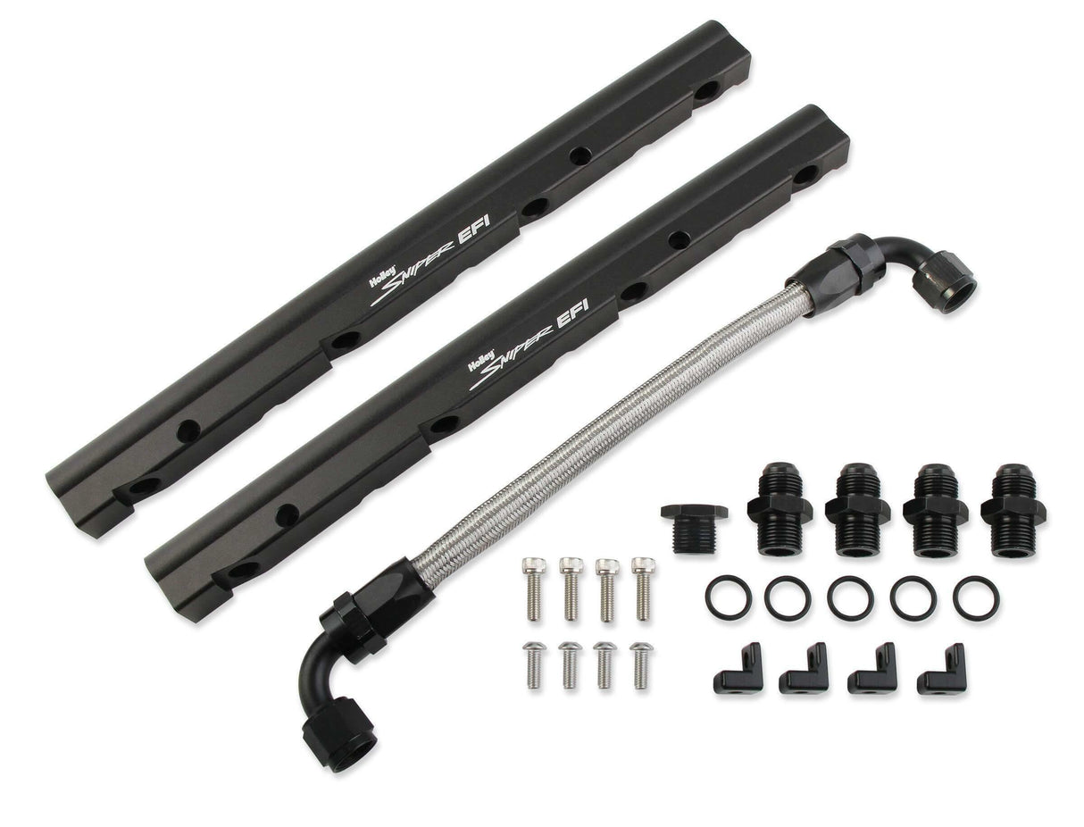 Holley EFI Sniper EFI 850013 Fuel Rail Kit - OE LS3 V8 aluminum
