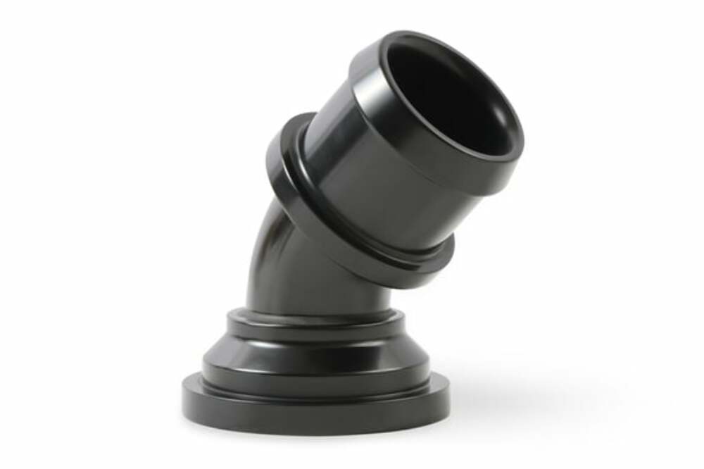 Hooker performance muffler black swivel-45-degree-angle-black-97-343