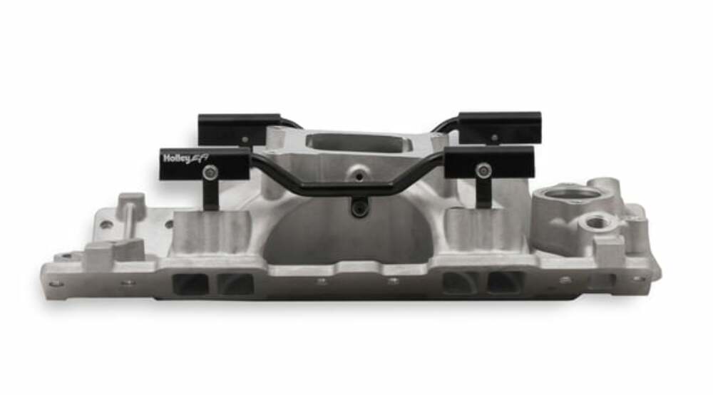 Holley EFI HolleyEFI SBC 4150 Single Plane Fuel Inject Intake Manifold -Chevy SB V8 300-260