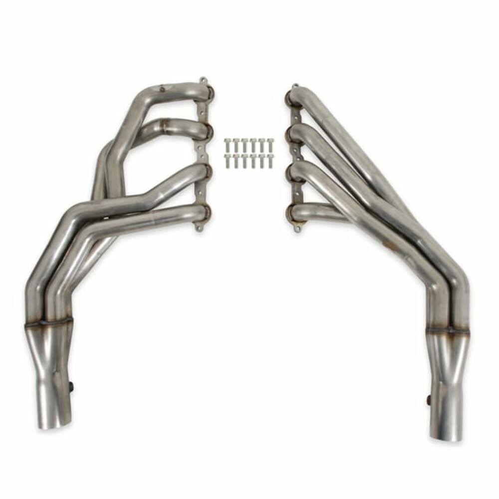 Hooker Blackheart Long Tube Header-S/S LS Swap Header for 1955-1957 Chevy GTO black stainless steel long tube manual transmission BH14365