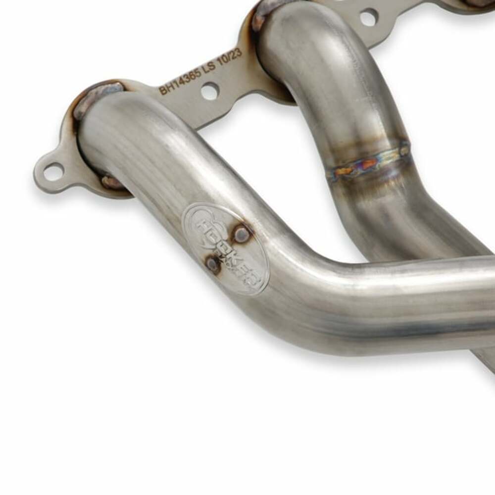 Hooker Blackheart Long Tube Header-S/S LS Swap Header black long tube BH14365