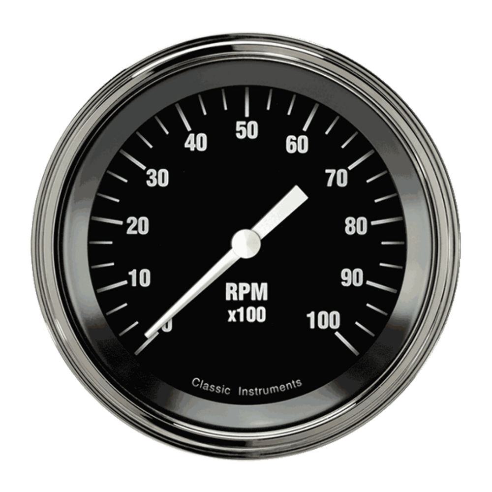 Hot Rod 3 3/8" Tachometer HR10SLF