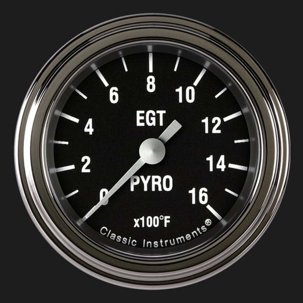 Hot Rod 2 1/8" Exhaust Gas Temp. Gauge HR198SLF