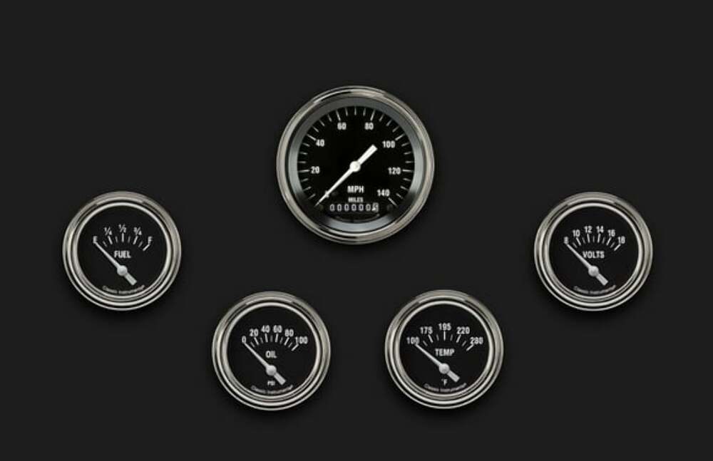 Hot Rod Five Gauge Set 200 HR200SLF