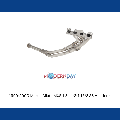 1999-2000 Mazda Miata MX5 1.8L 4-2-1 SS 1-5/8 Header XForce HS-9918