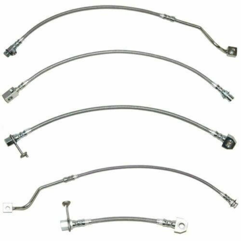 Brake Hose Kit for 1999-1901 Ford F-250 SD ABS 4WD stainless steel