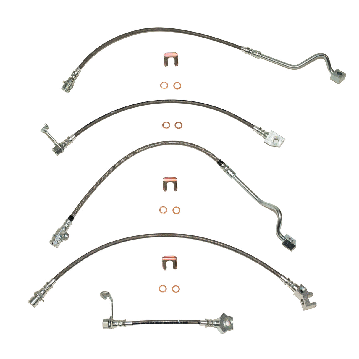 Brake Hose Kit for 1999-1901 Ford F-250 SD 4WD