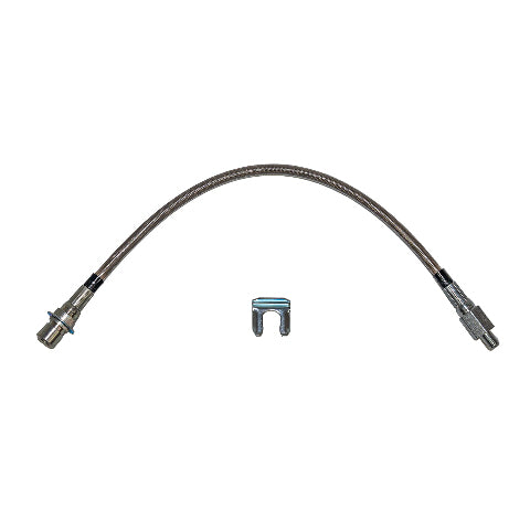 1967 - 1970 Ford Mustang w/ Front Drums Brake Hose - HSP4312SS