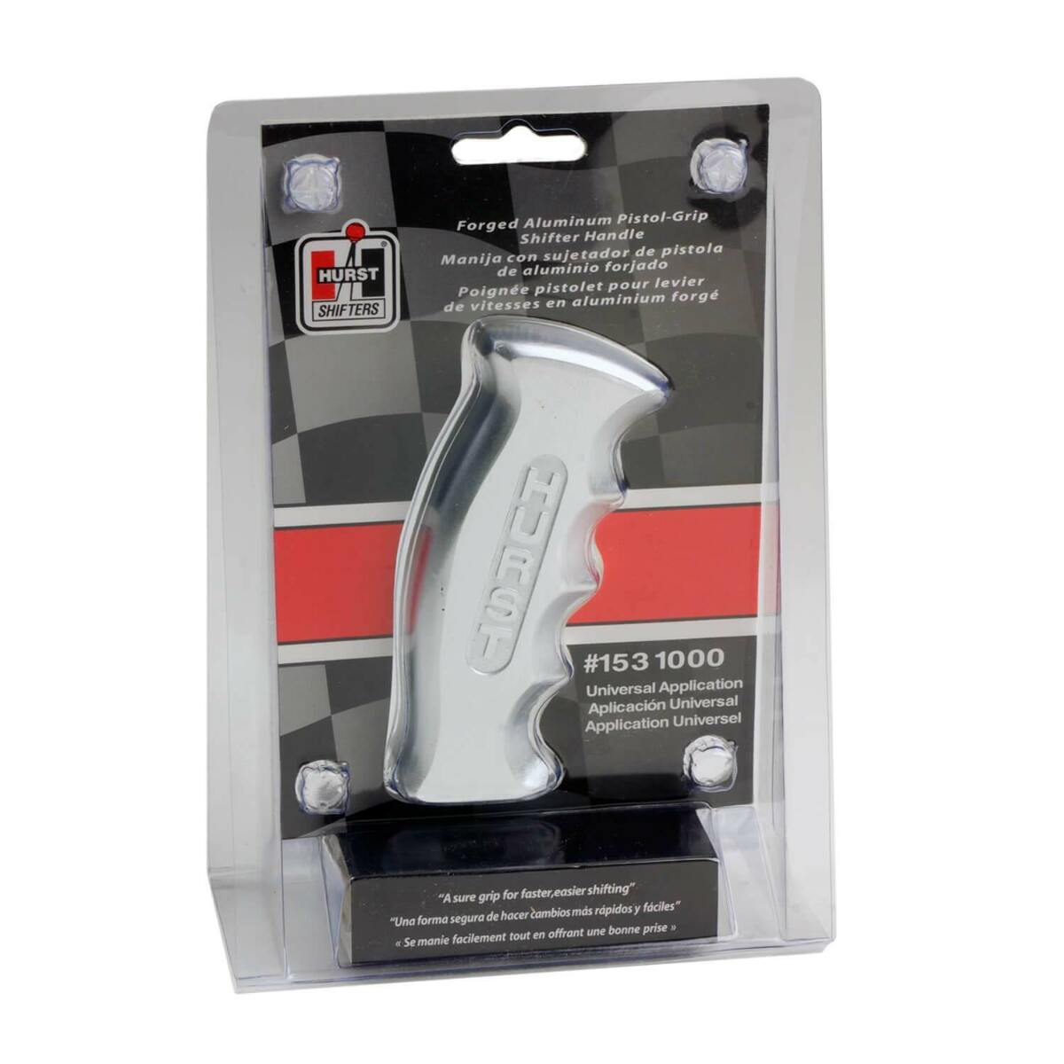 t Hurst Billet/Plus Universal Pistol Grip Shift Handle - 1531000 Hurst