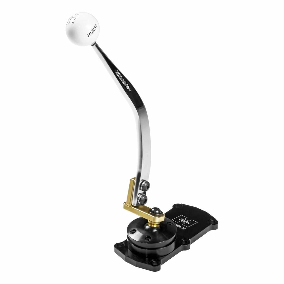 Hurst Blackjack Short Throw Shifter - 3912003 for 1970-1981 Chevy Camaro black aluminum manual transmission