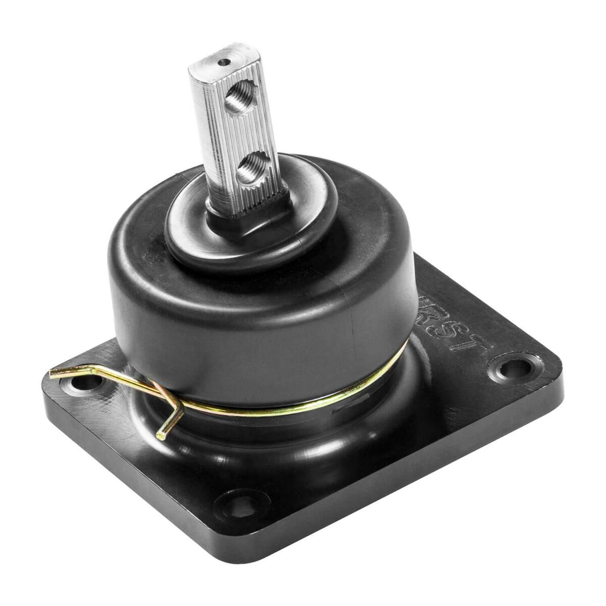 Hurst Blackjack Short Throw Shifter - 3916045 for 1984-1990 Chevy black aluminum manual transmission