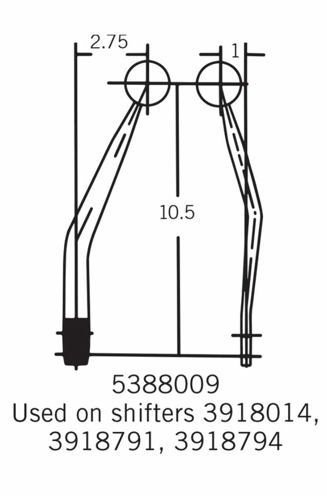 Hurst Competition/Plus 4-Speed Shifter - GM - 3918014