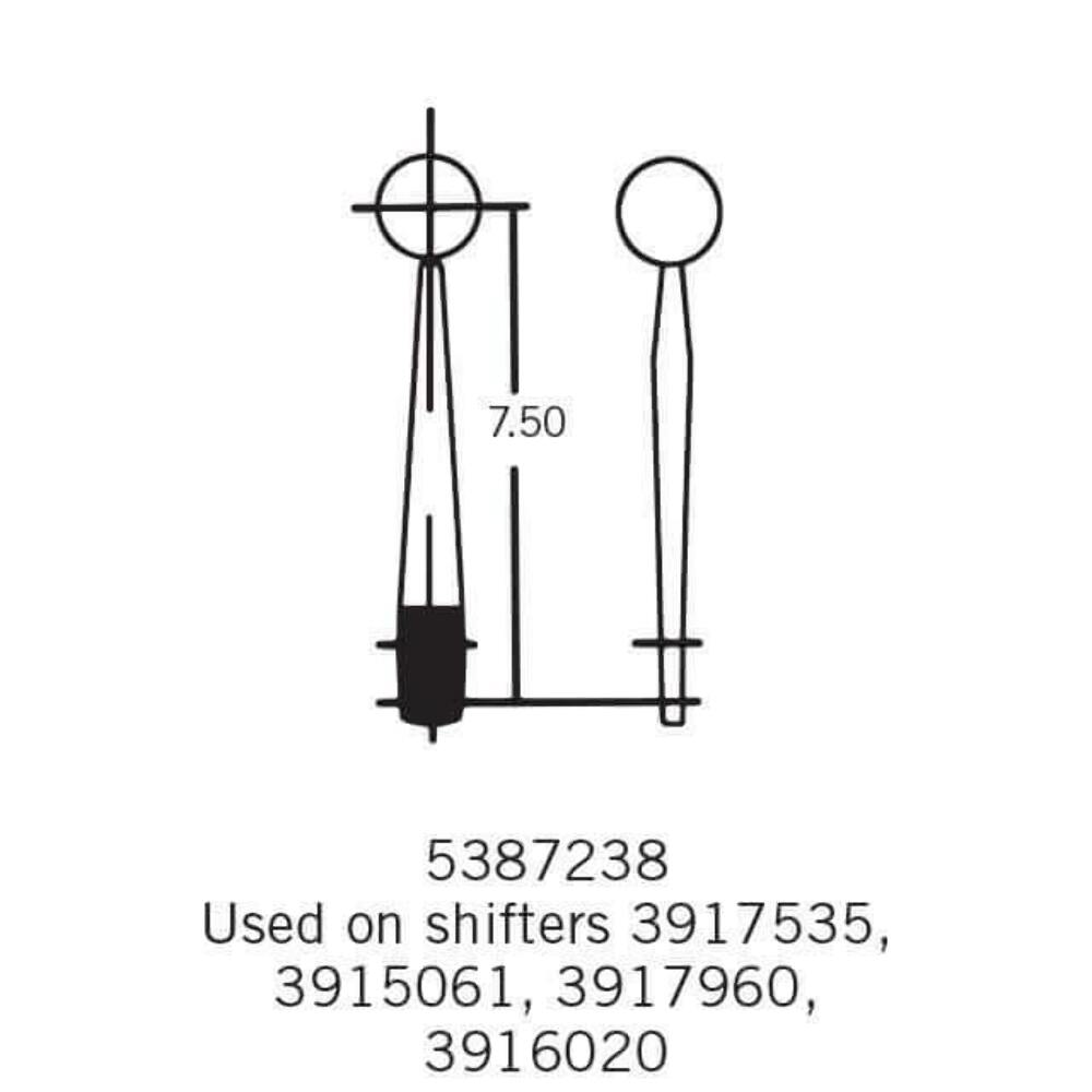 Hurst Competition/Plus Shifter Stick - 5387238