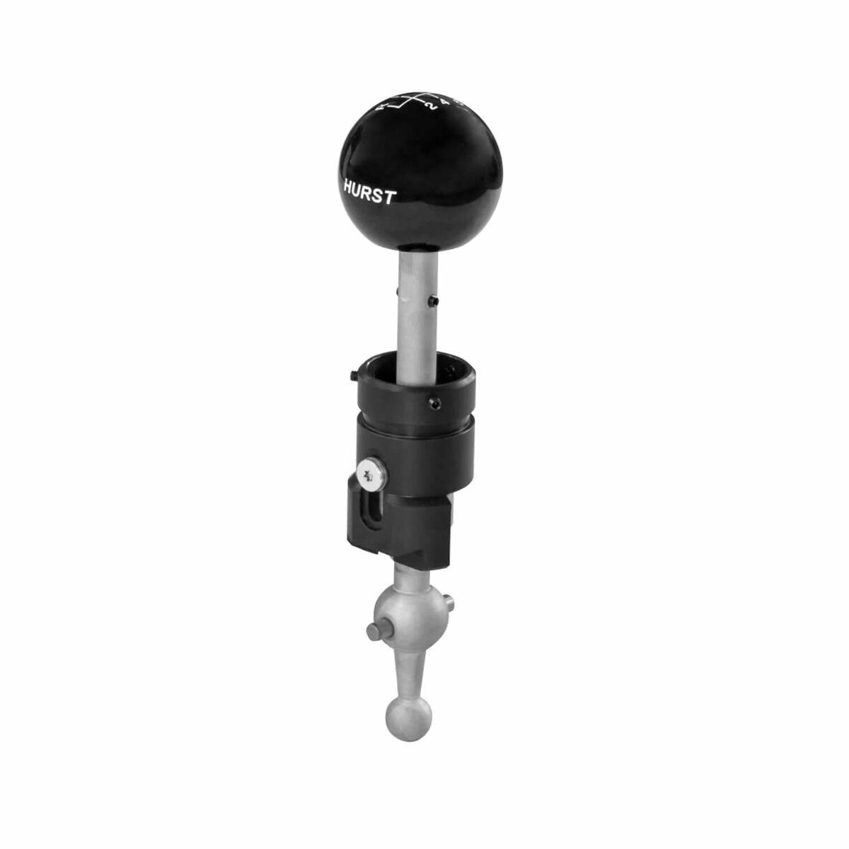 Hurst Indy Performance Manual Shifter - 3916036 for 2015-2020 Ford Mustang black polished stainless steel manual transmission