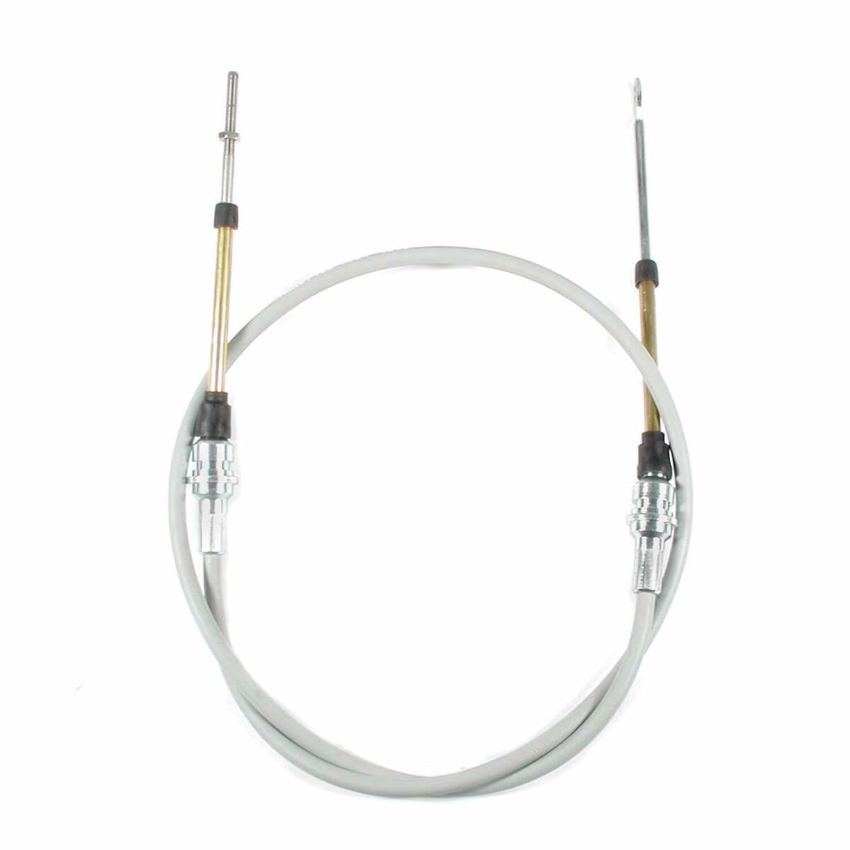 Hurst Quarter Stick Shifter Cable - 8-Foot Length - Grey - 5000028 stainless steel automatic transmission pistol grip