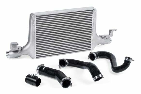 Intercooler System - B9 1.8/2.0 TFSI for Audi aluminum black anodized