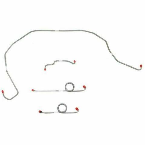 Front Brake Line Kit for 1975-1976 Bricklin SV-1 stainless steel