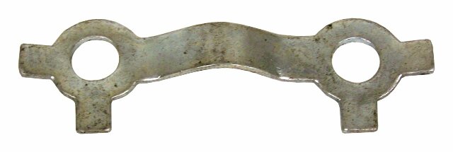 Vintage - Metal Silver Ring Gear Bolt Lock Strap J0802561
