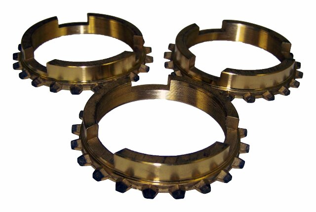 Vintage - Metal Zinc Synchronizer Blocking Ring Set J3209971