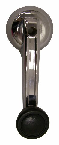 Vintage - Metal Chrome Window Handle - J3726992