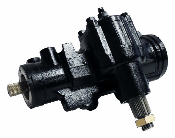 Steering Box for 1980-1986 CJ-5, CJ-7, CJ-8 w/ LHD w/ Power Steering steel black J5363231