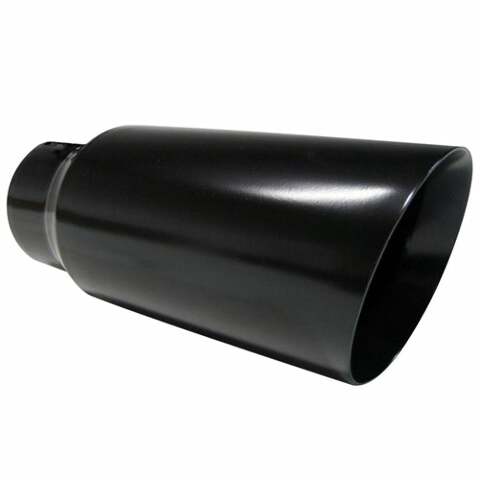 Jones Exhaust rolled edge exhaust tip stainless steel steel black chrome j5718rack-black-stainless-steel-exhaust-tip-rolled-angle-3-6 5 inch