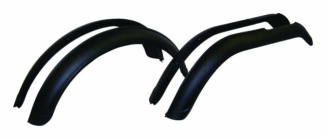 Jeep Vintage - Plastic Black Fender Flare Set J8997109
