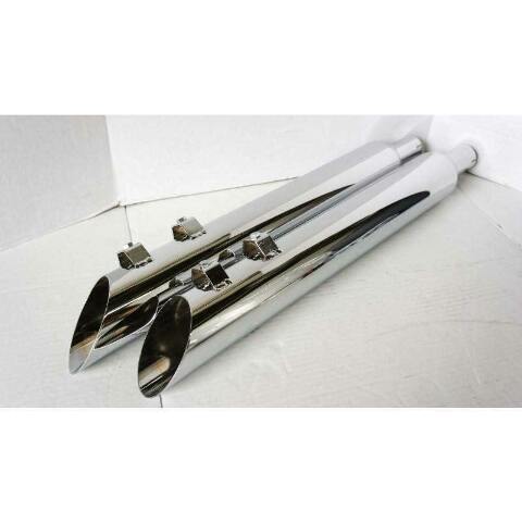 Jones Exhaust performance muffler 3.5 inch chrome mufflers-11